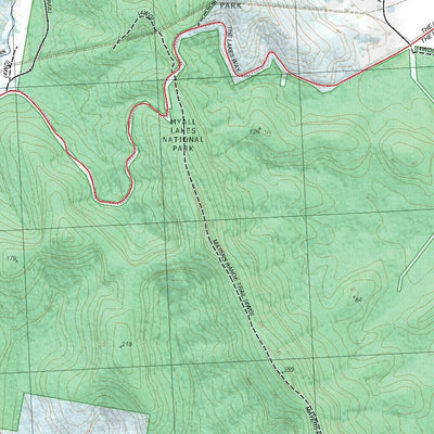 Getlost Map 9333-2S Myall Lake NSW Topographic Map V15 1:25,000