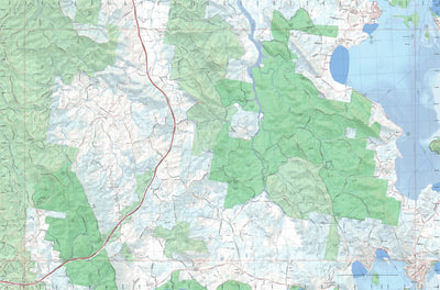 Getlost Map 9333-2N Wootton NSW Topographic Map V15 1:25,000