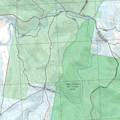 Getlost Map 9333-2N Wootton NSW Topographic Map V15 1:25,000