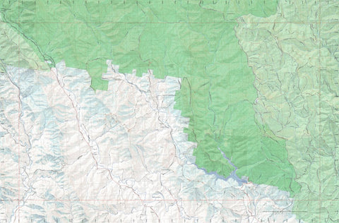 Getlost Map 9233-4S Chichester NSW Topographic Map V15 1:25,000