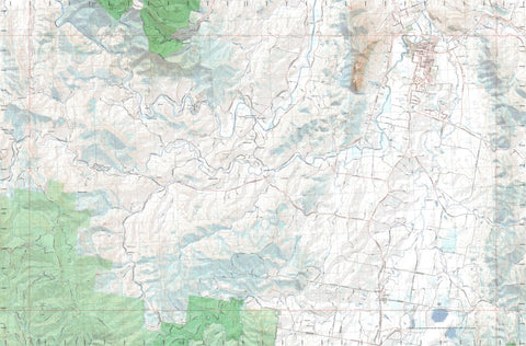 Getlost Map 9233-1N Gloucester NSW Topographic Map V15 1:25,000