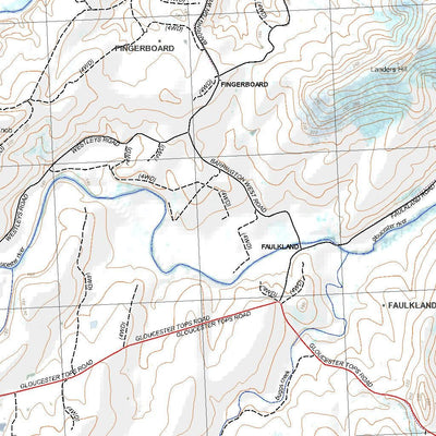 Getlost Map 9233-1N Gloucester NSW Topographic Map V15 1:25,000