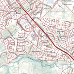Getlost Map 9232-3N Beresfield NSW Topographic Map V15 1:25,000