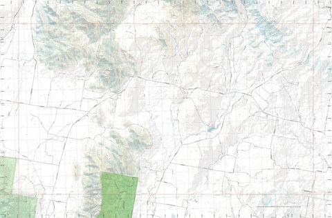 Getlost Map 8936-1S Willuri NSW Topographic Map V15 1:25,000