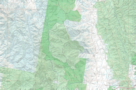 Getlost Map 9333-3N Markwell NSW Topographic Map V15 1:25,000