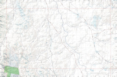 Getlost Map 9137-3N Abington NSW Topographic Map V15 1:25,000