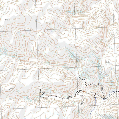 Getlost Map 9134-1S Glenrock NSW Topographic Map V15 1:25,000