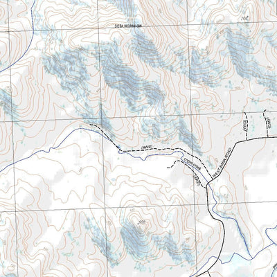 Getlost Map 9135-3N Woolomin NSW Topographic Map V15 1:25,000