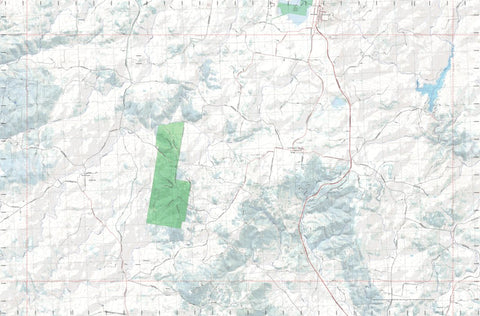 Getlost Map 9237-3N Black Mountain NSW Topographic Map V15 1:25,000