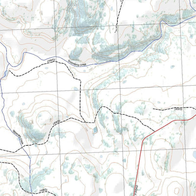 Getlost Map 9237-3N Black Mountain NSW Topographic Map V15 1:25,000