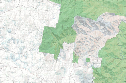Getlost Map 9236-2S Rowleys Creek NSW Topographic Map V15 1:25,000