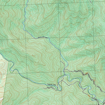 Getlost Map 9234-4N Nowendoc NSW Topographic Map V15 1:25,000