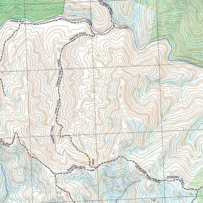 Getlost Map 9234-3S Cobark NSW Topographic Map V15 1:25,000