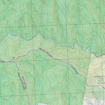 Getlost Map 9234-3S Cobark NSW Topographic Map V15 1:25,000