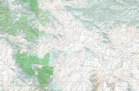 Getlost Map 9234-2S Bowman NSW Topographic Map V15 1:25,000