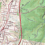 Getlost Map 9130-4S Hornsby NSW Topographic Map V15 1:25,000