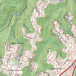 Getlost Map 9130-4S Hornsby NSW Topographic Map V15 1:25,000