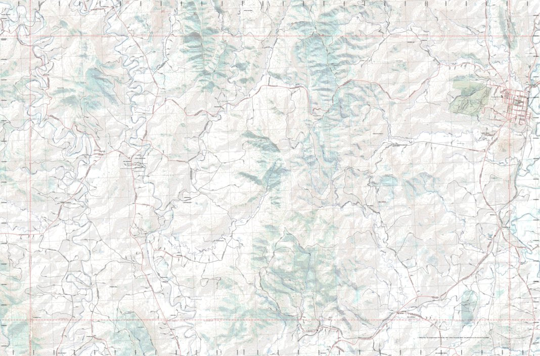 Getlost Map 92333S Gresford NSW Topographic Map V15 125,000 by