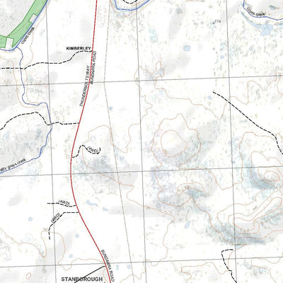 Getlost Map 9138-3S Tingha NSW Topographic Map V15 1:25,000