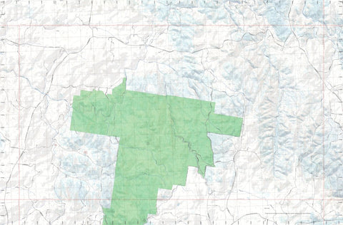 Getlost Map 9138-1N Hurricane Hill NSW Topographic Map V15 1:25,000