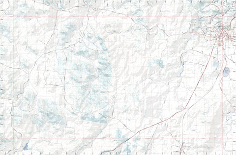 Getlost Map 9136-1S Uralla NSW Topographic Map V15 1:25,000