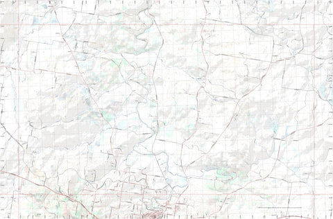 Getlost Map 9138-4S Nullamanna NSW Topographic Map V15 1:25,000