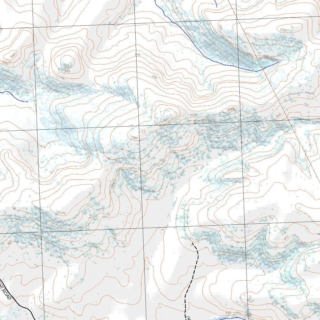 Getlost Map 91382N Elsmore NSW Topographic Map V15 125,000 by Getlost