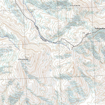 Getlost Map 9134-3S Waverly NSW Topographic Map V15 1:25,000