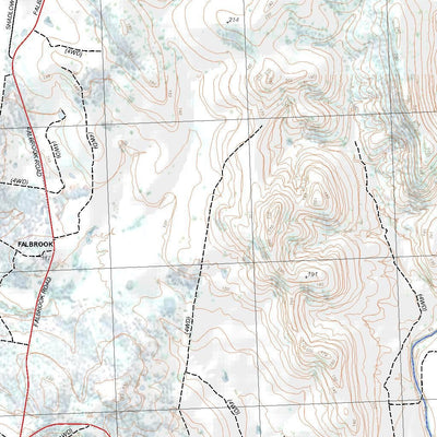 Getlost Map 9133-3S Camberwell NSW Topographic Map V15 1:25,000