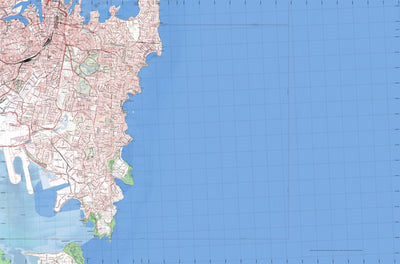 Getlost Map 9130-2S Bondi NSW Topographic Map V15 1:25,000
