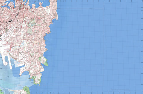 Getlost Map 9130-2S Bondi NSW Topographic Map V15 1:25,000