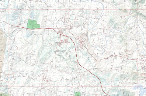 Getlost Map 9132-1S Greta NSW Topographic Map V15 1:25,000