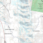Getlost Map 9037-4N Upper Bingara NSW Topographic Map V15 1:25,000