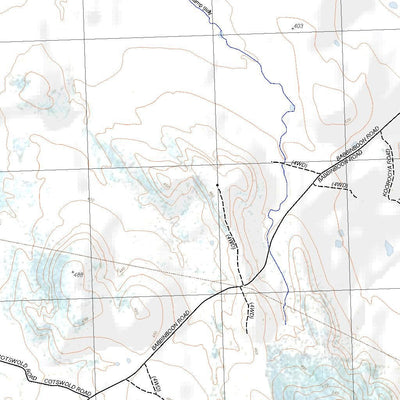 Getlost Map 9036-3S Somerton NSW Topographic Map V15 1:25,000