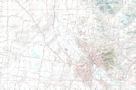 Getlost Map 9035-1N Tamworth NSW Topographic Map V15 1:25,000