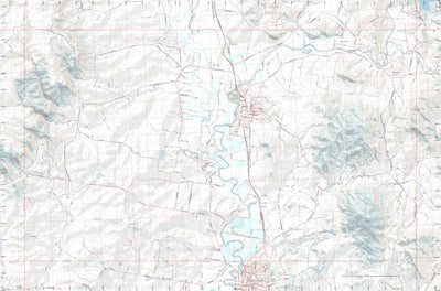 Getlost Map 9033-1S Aberdeen NSW Topographic Map V15 1:25,000