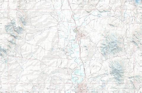Getlost Map 9033-1S Aberdeen NSW Topographic Map V15 1:25,000