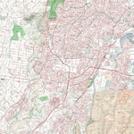 Getlost Map 9030-2S Liverpool NSW Topographic Map V15 1:25,000