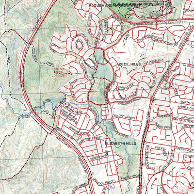Getlost Map 9030-2S Liverpool NSW Topographic Map V15 1:25,000