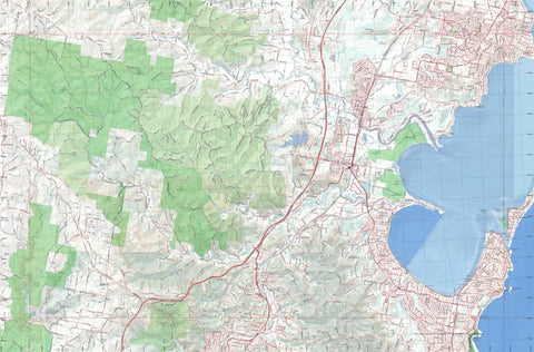 Getlost Map 9131-2N Wyong NSW Topographic Map V15 1:25,000
