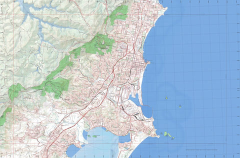 Getlost Map 9029-2S Wollongong NSW Topographic Map V15 1:25,000