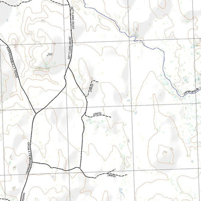 Getlost Map 9036-2N Klori NSW Topographic Map V15 1:25,000