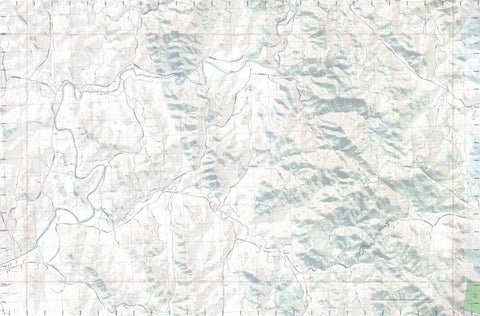 Getlost Map 9036-1S Mundowey NSW Topographic Map V15 1:25,000
