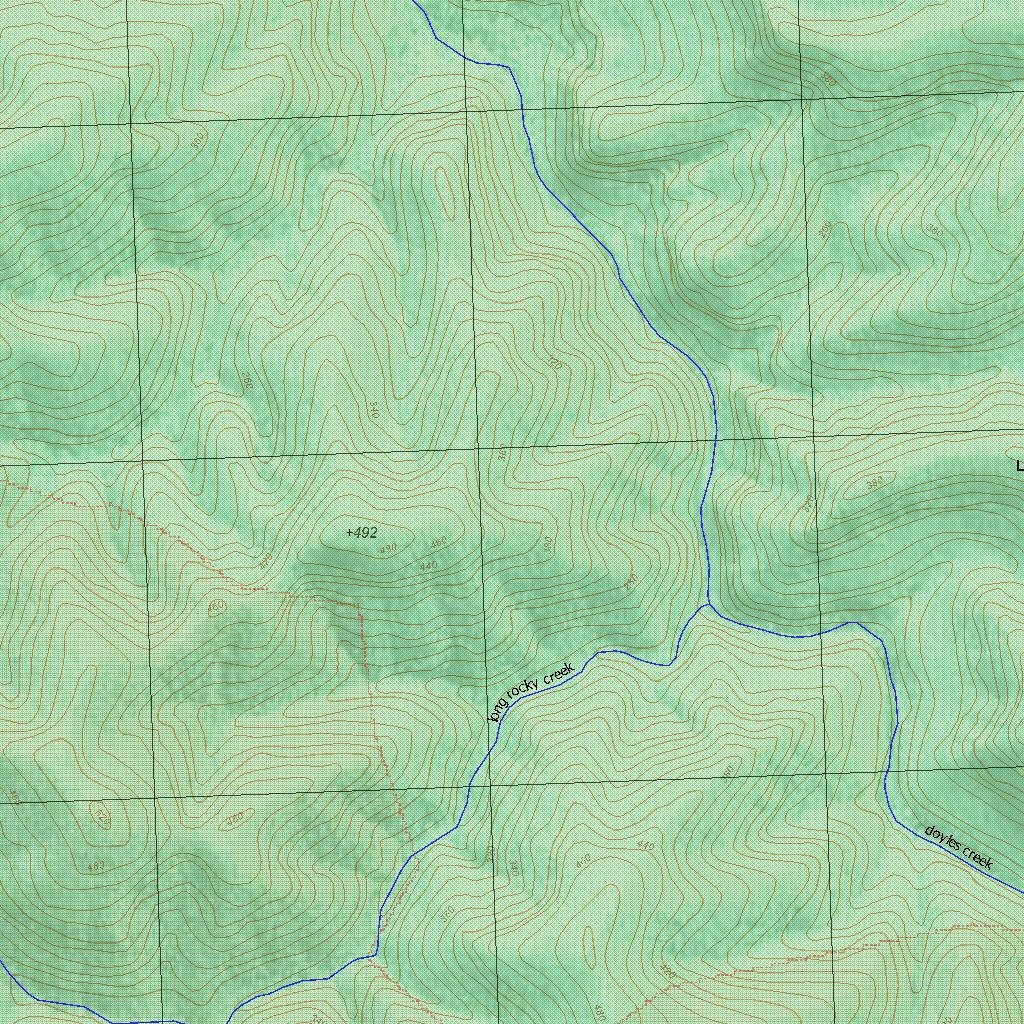 Getlost Map 90321N Doyles Creek NSW Topographic Map V15 125,000 by Getlost Maps Avenza Maps
