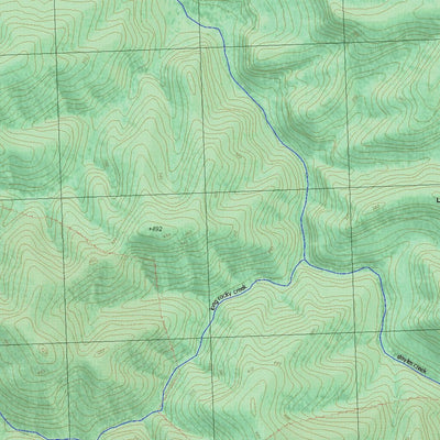 Getlost Map 9032-1N Doyles Creek NSW Topographic Map V15 1:25,000