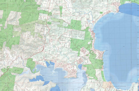 Getlost Map 9027-4N Huskisson NSW Topographic Map V15 1:25,000