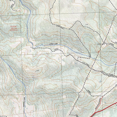 Getlost Map 9027-4N Huskisson NSW Topographic Map V15 1:25,000