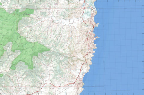Getlost Map 9028-1S Kiama NSW Topographic Map V15 1:25,000