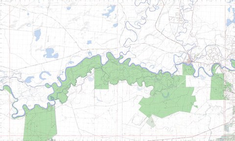 Getlost Map 7229-N Wentworth NSW Topographic Map V15 1:25,000