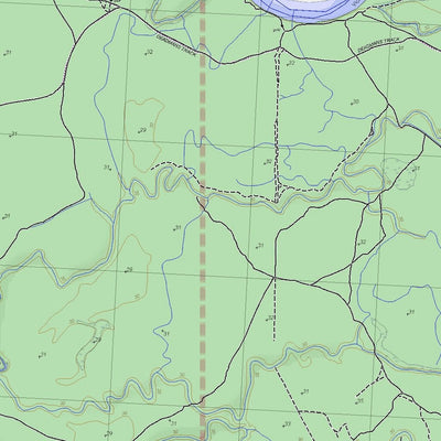 Getlost Map 7229-N Wentworth NSW Topographic Map V15 1:25,000